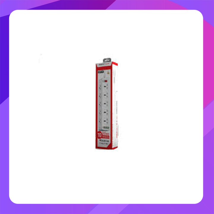 Crome 4 x Universal Sockets  1 x On/Off Switch (5m)