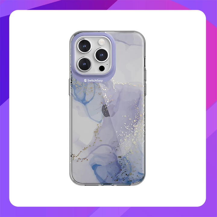 SwitchEasy Artist Double In-Mold Decoration Case for iPhone 15 Pro (Veil)