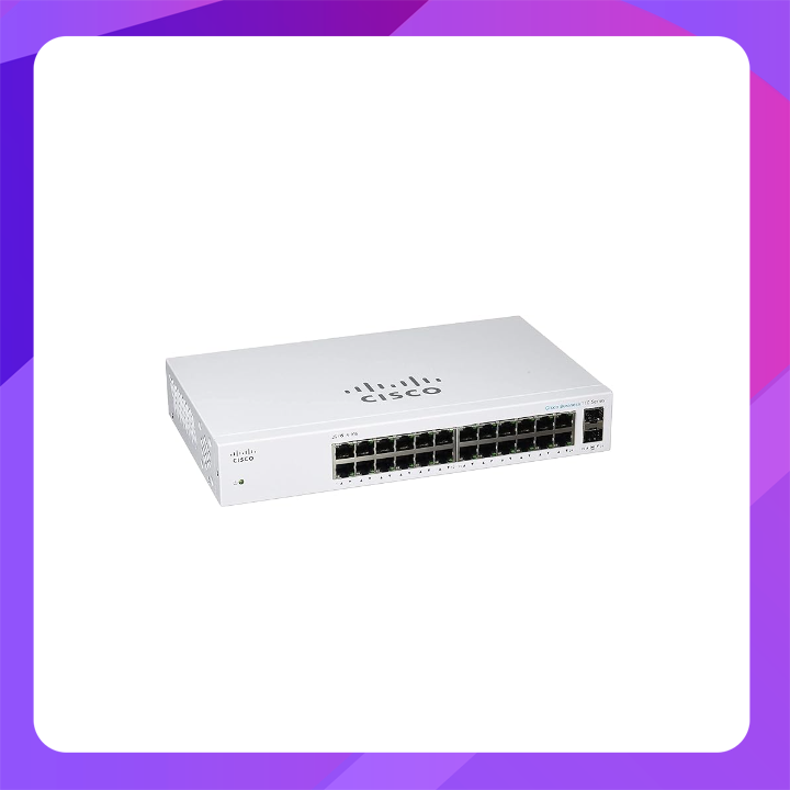 Cisco CBS110 Unmanaged 24-port GE, 2x1G SFP Shared
