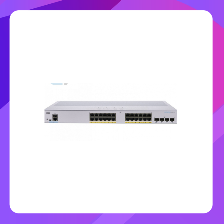 Cisco CBS250 Smart 24-port GE, PoE, 4x1G SFP