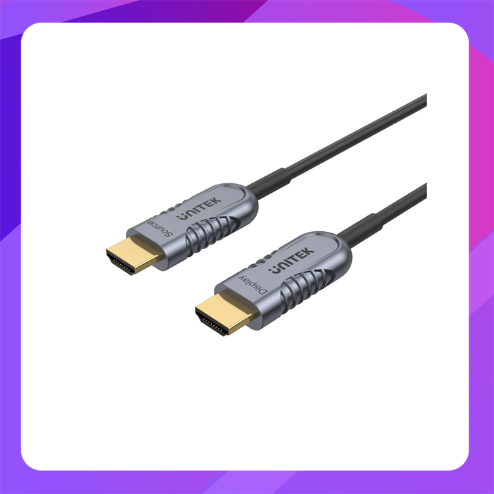 Unitek 8K Fiber Optic HDMI Cable (50M)
