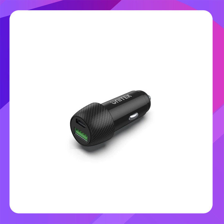 Unitek P1400A
Powertrain Duo 38W Two Ports Car Charger with PD and QC