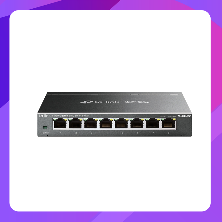 TP-Link Unmanaged Pure-Gigabit  Switch (TL-SG108E)