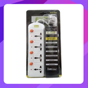 Nippon 4 sockets 4 switch