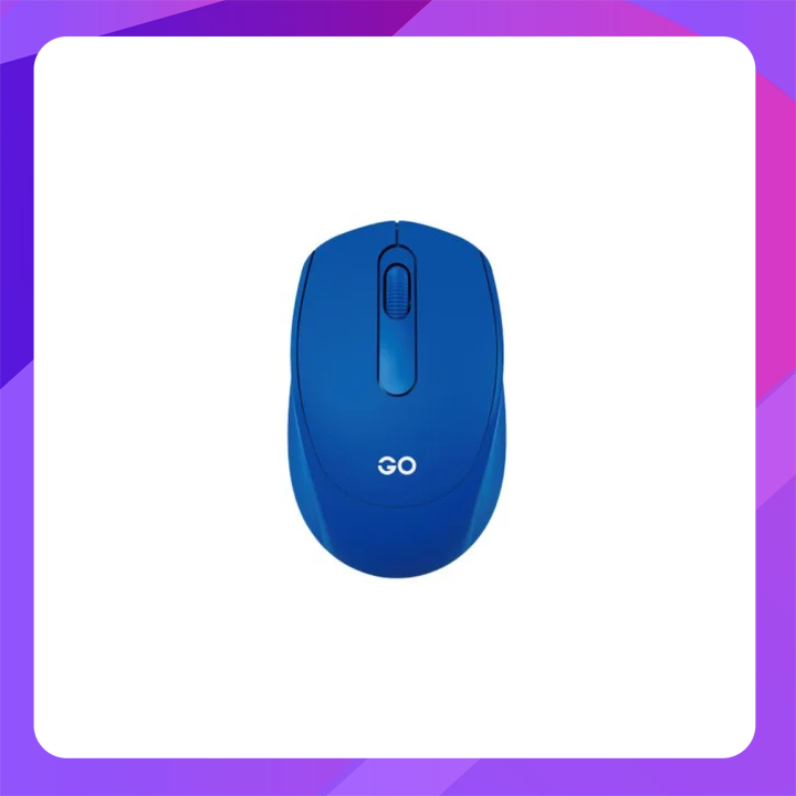 GO W603 Wireless Office Mouse  ( MOQ 20 pcs-6Bk,6W,6P,2Blue )