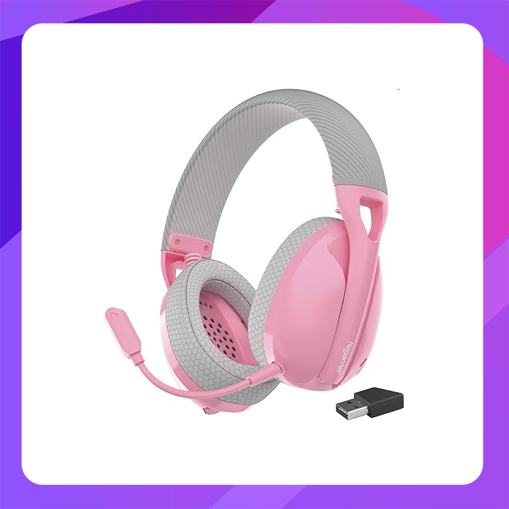 WHG01 7.1 Wireless Gaming Headset ( Pink )
