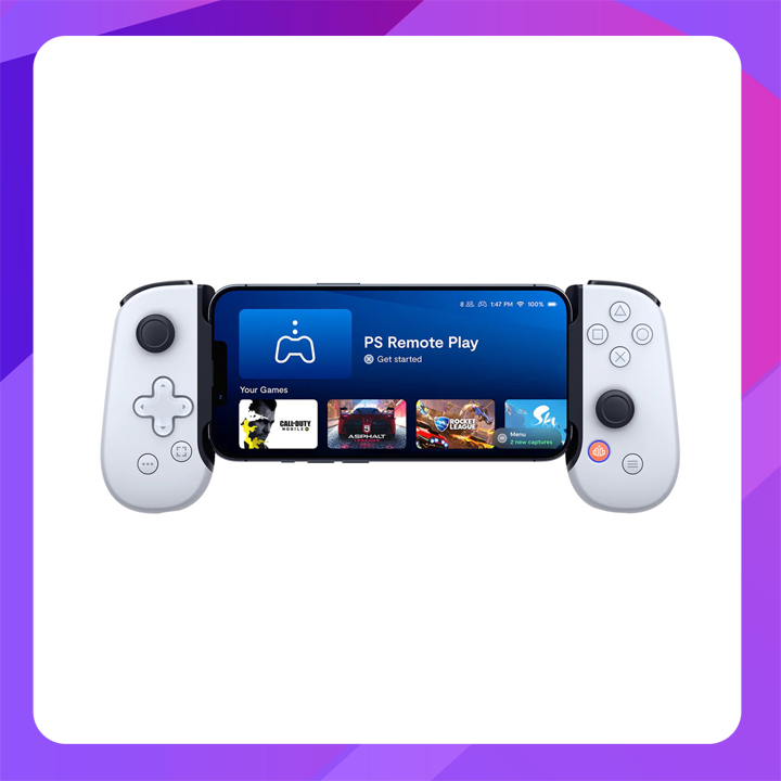 Backbone One Play Station Edition for iPhone (Lightning) White