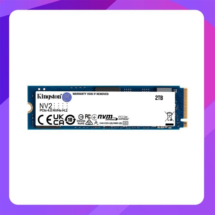 Kingston NV2 PCIe 4.0 NVMe M.2 Memory(2TB)