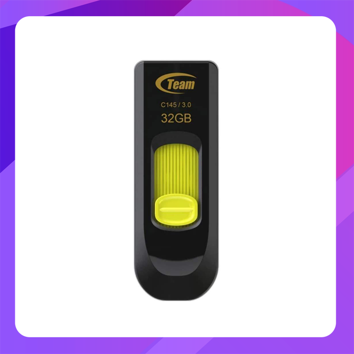 Team USB Flash Drive C145 USB 3.2 (32GB) Yellow
