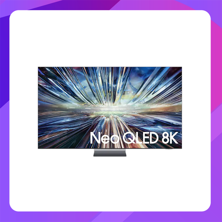 Samsung 85" Neo QLED 8K, NQ8 AI Gen3 Processor/ 8K AI Upscaling Pro/ 2024 Model