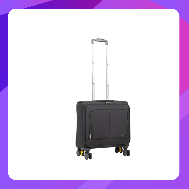 Rivacase Tegal 8481 black ECO Travel carry-on hand cabin luggage 20"