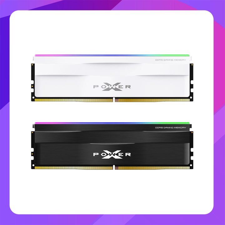 Silicon Power Desktop DRAM 16GB *2 DDR5 5200MHz w/HS (Xpower Zenith RGB) Dual Pack