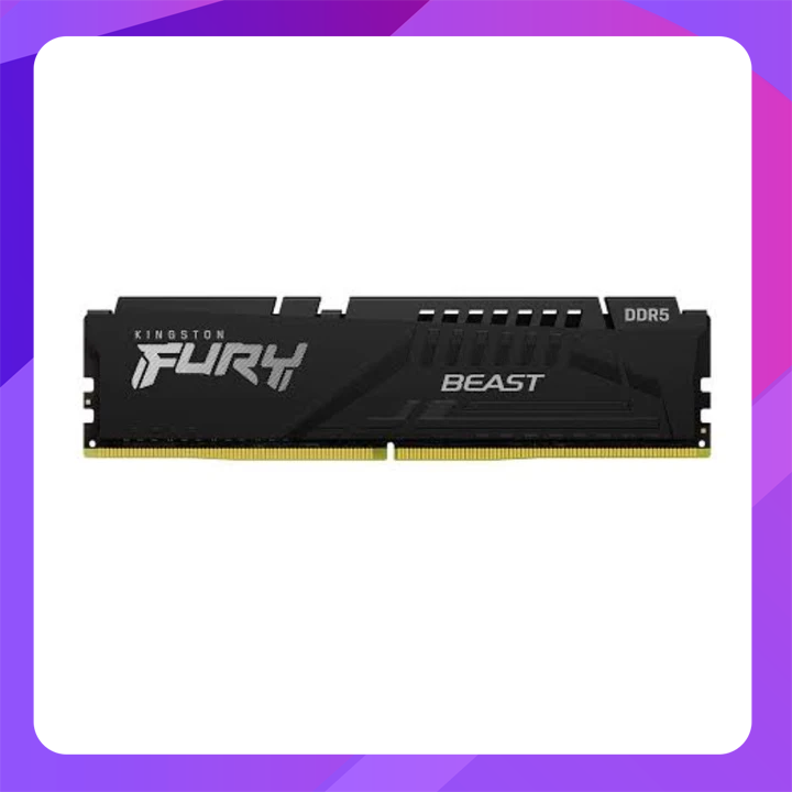 Kingston PC DRAM 6000MT/s SDDR5 CL40 DIMM FURY Beast Black 32GB