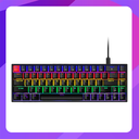 AULA Wired Mechanical Gaming Keyboard (68 keys) -Black