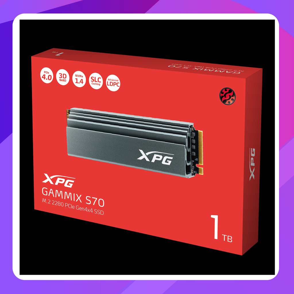 ADATA XPG GAMMIX S70B PCIE M.2 2280 SSD-1TB