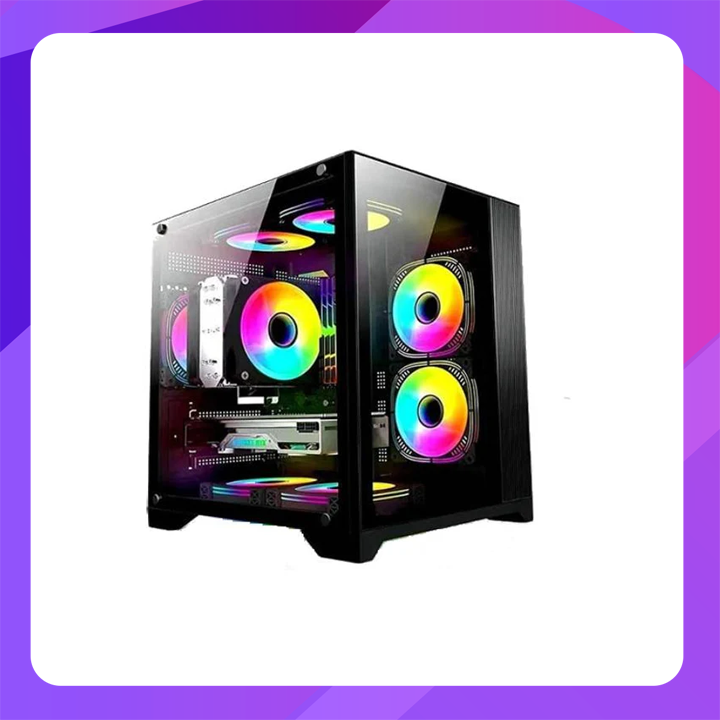 Dragon Power G17 Casing (Two Side Glass Pannel)