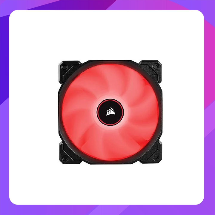 CORSAIR AF Series, AF120 LED (2018), Red, 120mm, Single Pack