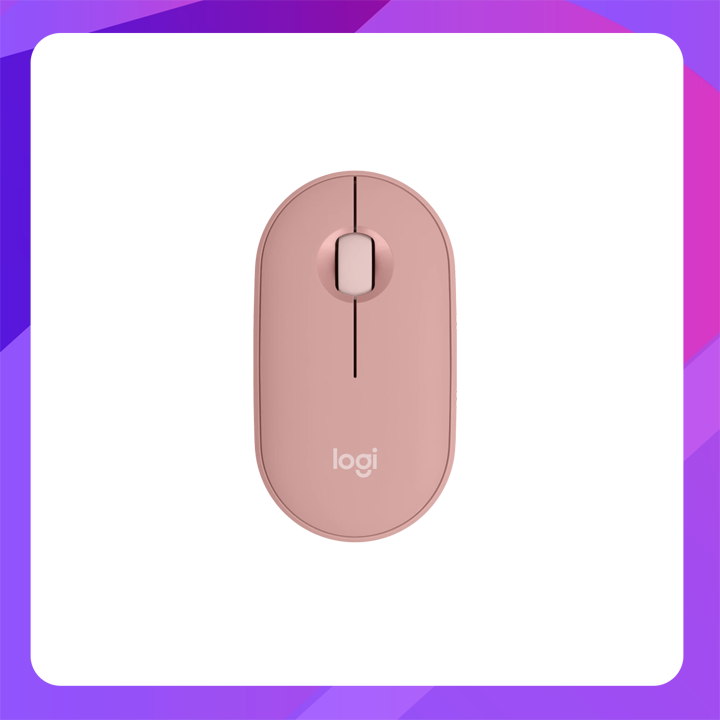 Logitech Pebble Mouse 2 M350s-TONAL ROSE