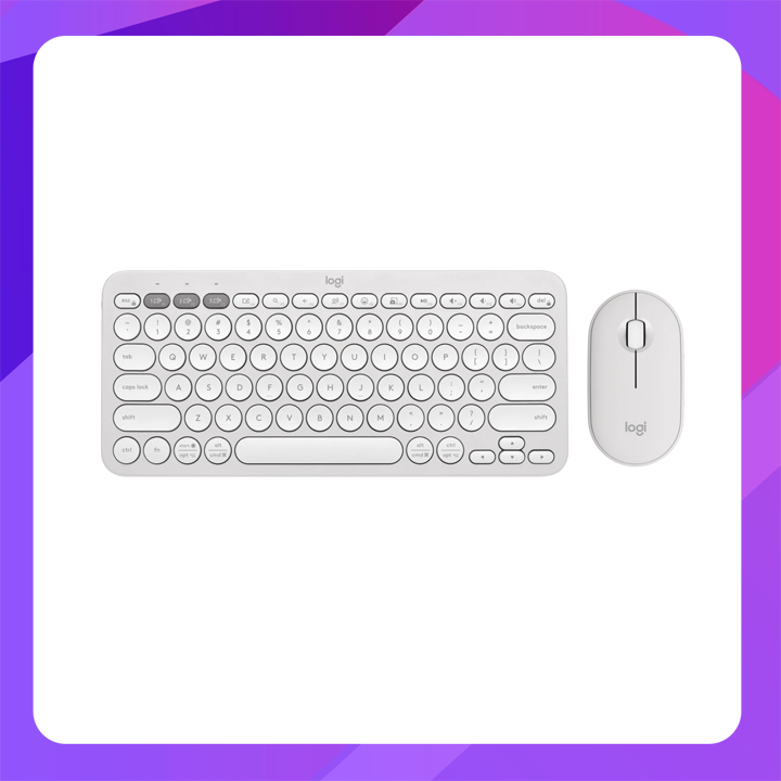 Logitech Pebble 2 Combo-Tonal White