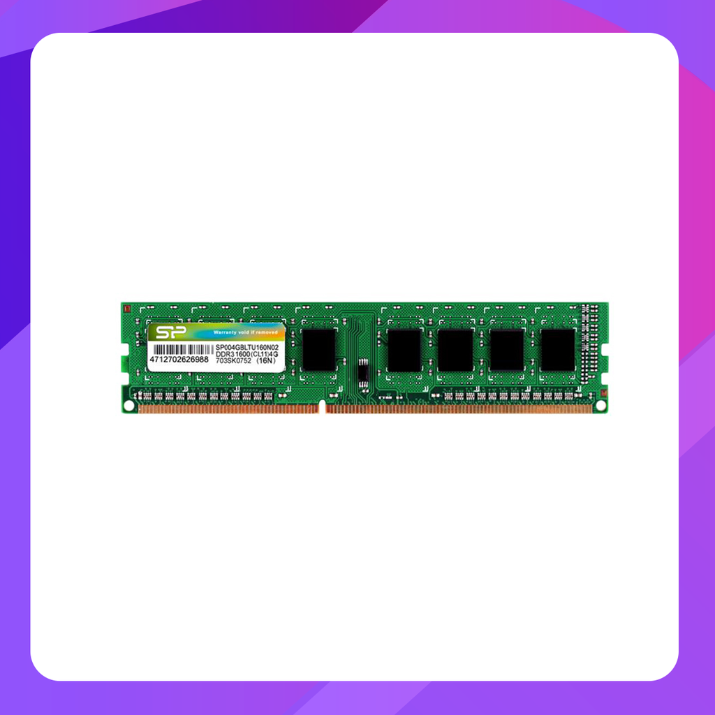 SP Notebook RAM DDR3 4GB - Low Voltage