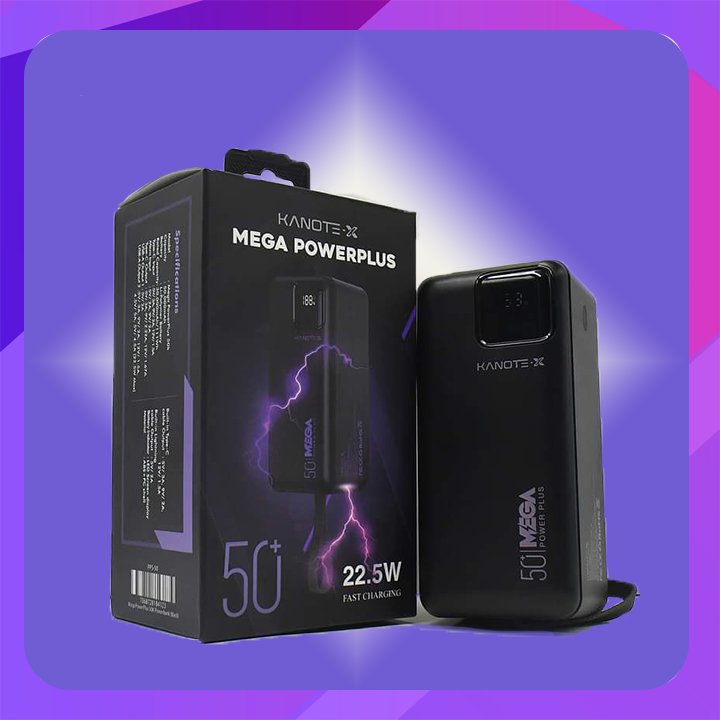 Kanote X  Mega Powerplus 50,000mAh 22.5w