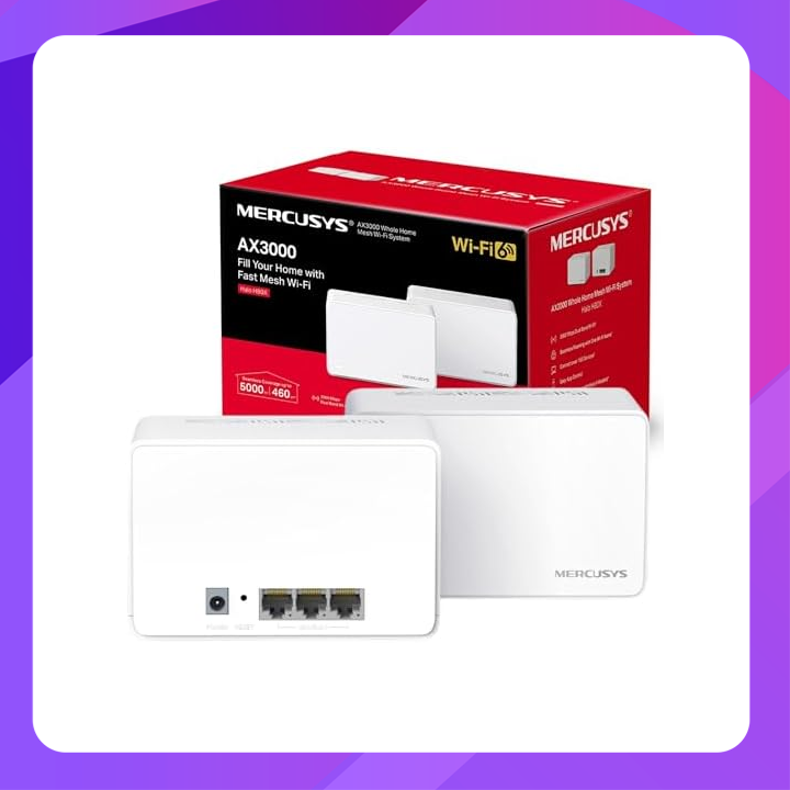 Mercusys AX3000 Whole Home Mesh WiFi 6 System