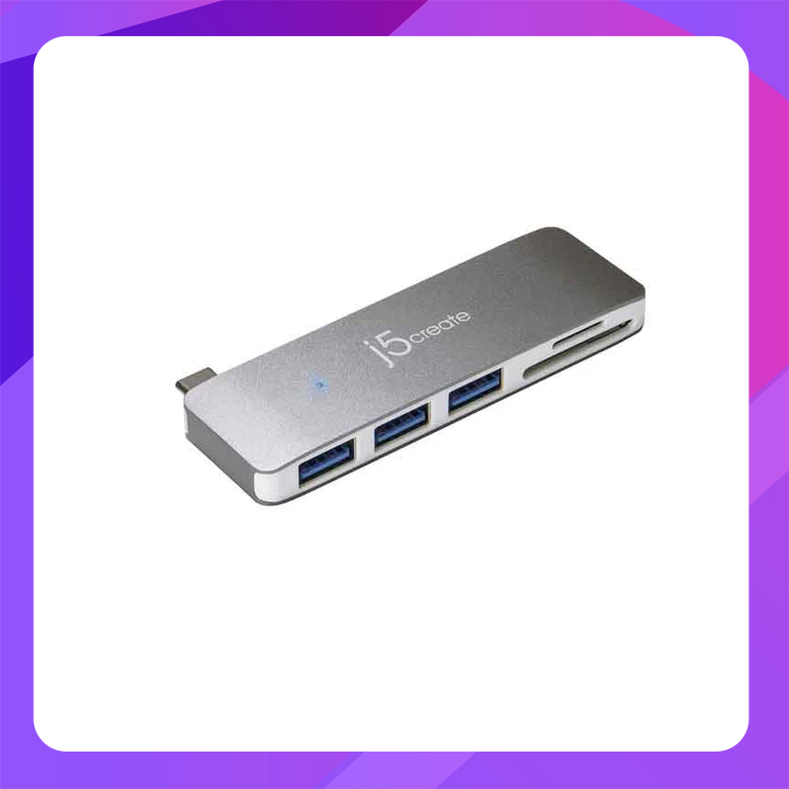 J5 Create USB Type-C 5-in-1 Ultra Drive Mink Dock