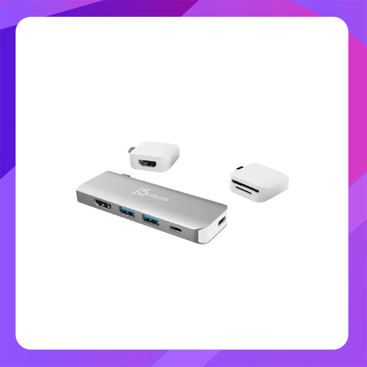 J5 Create USB-C Modular Dock 8-in-1