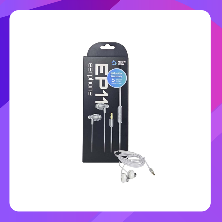 Arrow Show EP11 3.5mm jack Earphone -Black