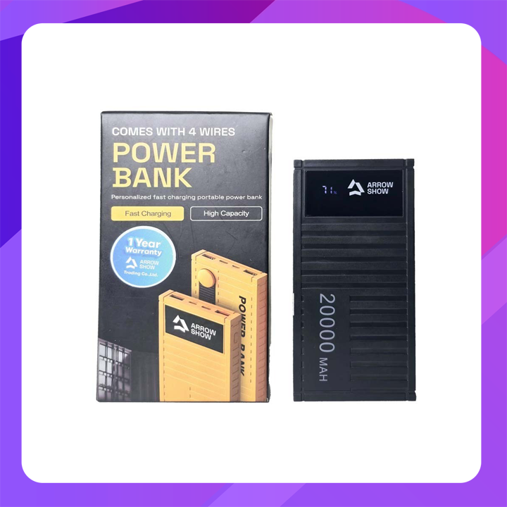 Arrow Show PB001 Container 20000 mAh Power Bank