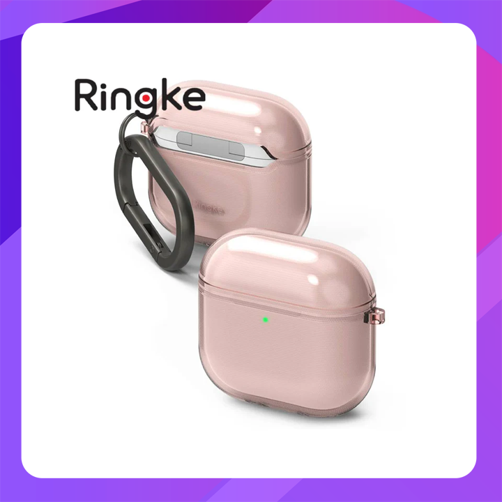Ringke Silicone Airpod Case for AirPods 4 / Pink