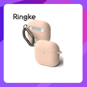 Ringke Silicone Airpod Case for AirPods 4 / Pink Sand