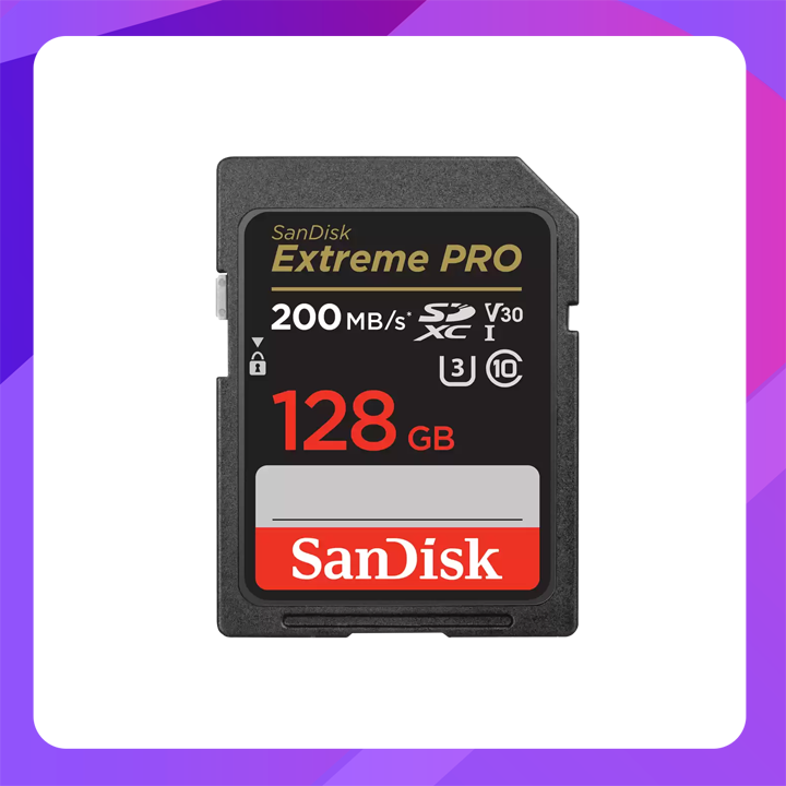 SanDisk Extreme PRO SDHC™ And SDXC™ UHS-I Card, 200MB/s R, 90MB/s W, 4x6 (New)
