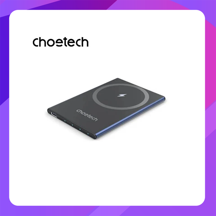 Choetech 2000 mAh 5.5mm Thinnest Magsafe Power Bank B708-Black