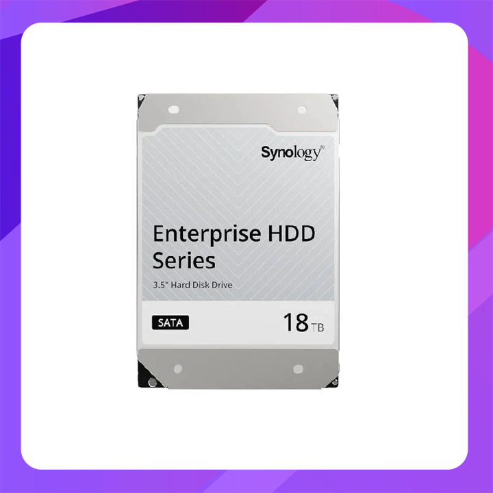 Synology 18TB 3.5" Enterprise Grade 512MB 7200RPM SATA HDD