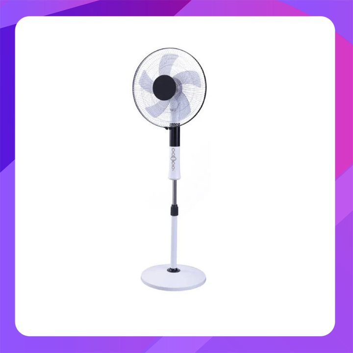 T-Home AC Stand Fan 16" with Remote,50W
