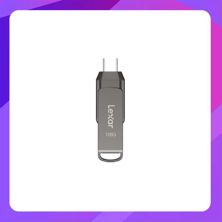 Lexar® JumpDrive® D400 128GB USB 3.1 Type-C™