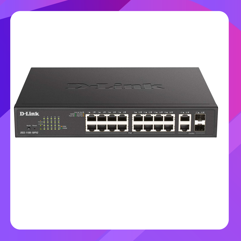 24-Port Gigabit PoE Smart Managed Switch