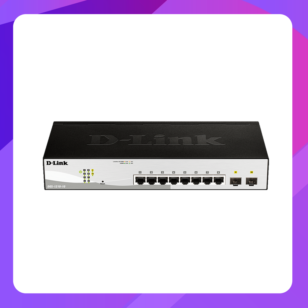 10-Port Gigabit Smart Managed Switch