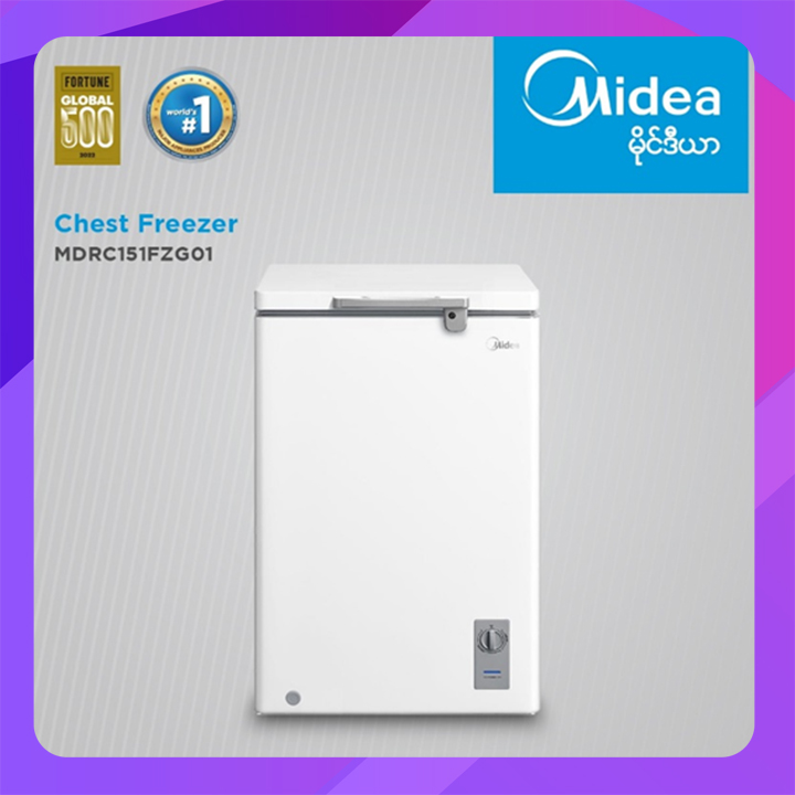 Midea 99L Chest Freezer MDRC151FZG01