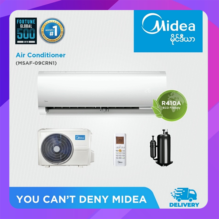 Midea 1HP Air Conditioner (Split-Inverter) MSAF-09CRN1