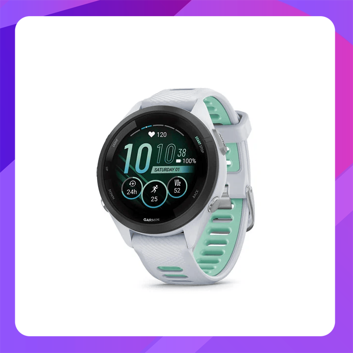 Forerunner® 265S Music, White