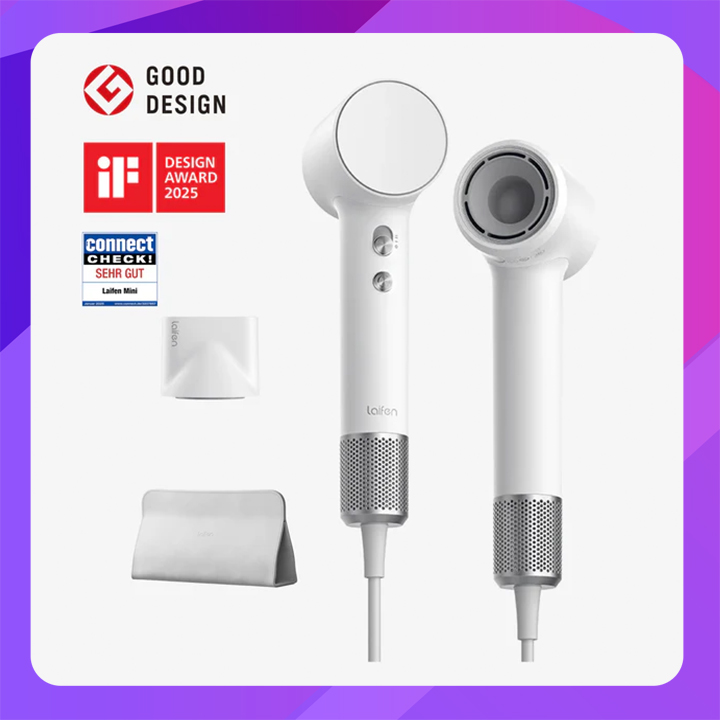 Laifen mini High Speed Hair Dryer(White)