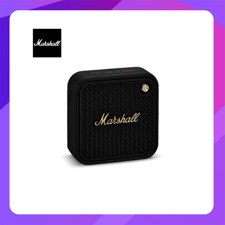 Marshall Willen II Wireless Speaker (Black & Brass)