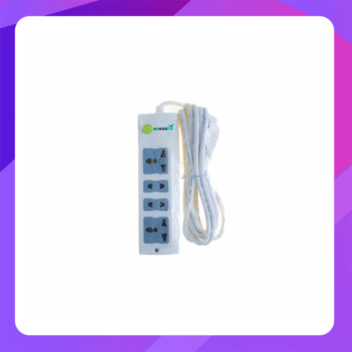 Power Plus PP220I3M 2+2 Ways Sockets with Master switch (3 Meter)