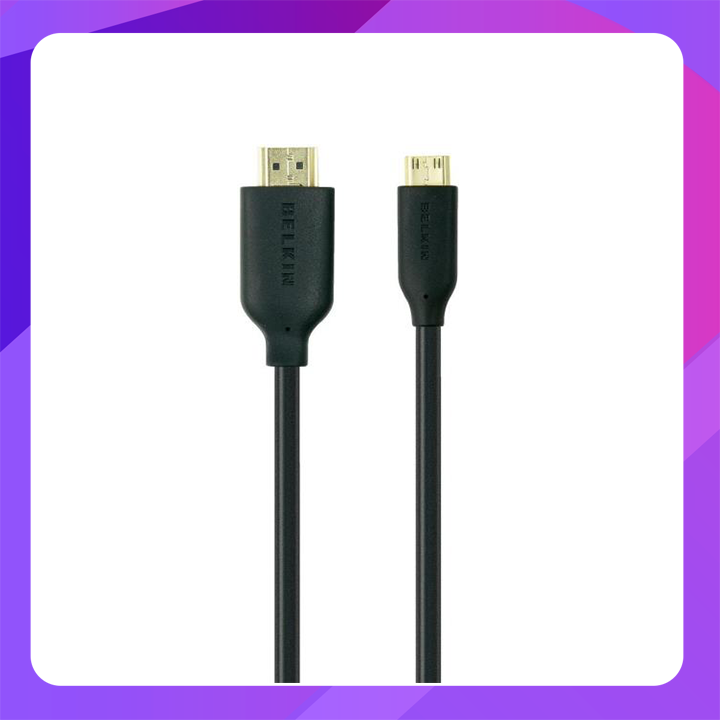 Belkin HDMI Mini Cable -1M Gold Plated