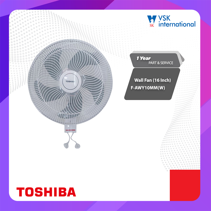 Toshiba 55W Wall Fan