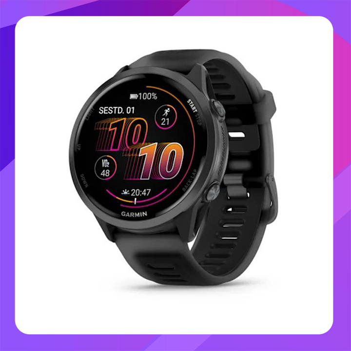 Forerunner® 970, French Gray/Indigo