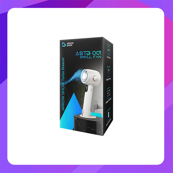 Arrow Show AS-TB-001 Turbo Breeze Digital Display Fan