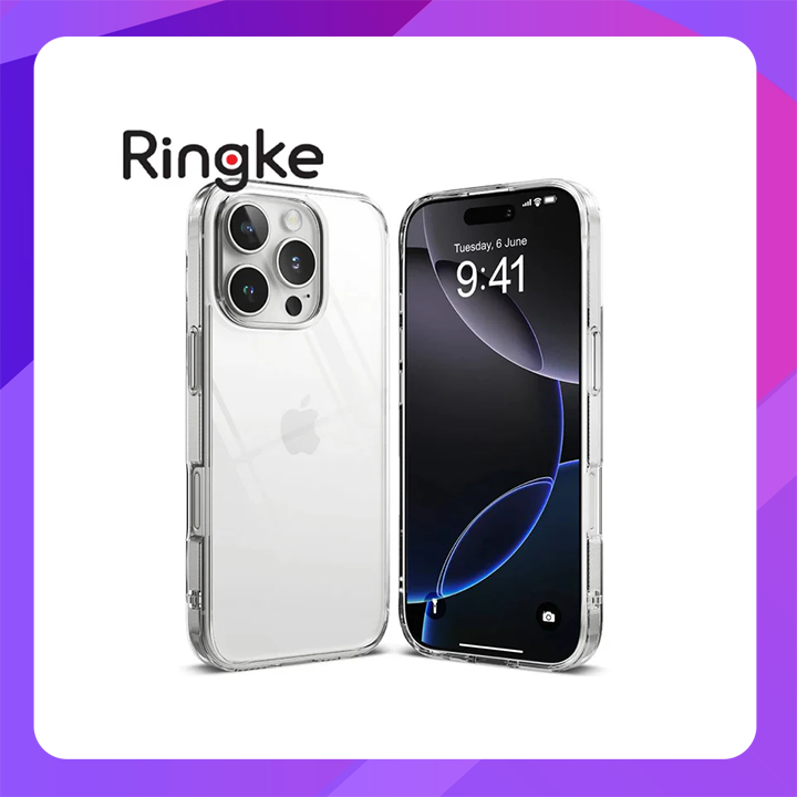 Ringke Fusion Case for iPhone 16 Pro Max Clear